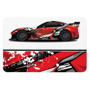 Ímã Race Car Magnet