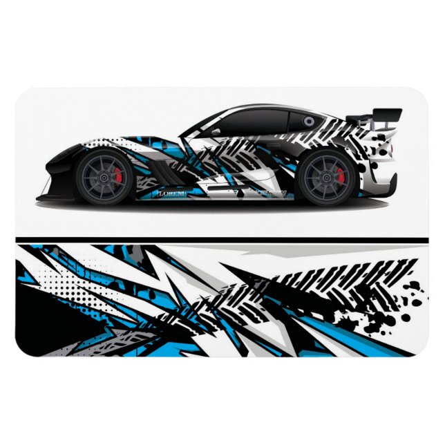 Ímã Race Car Magnet (Horizontal)