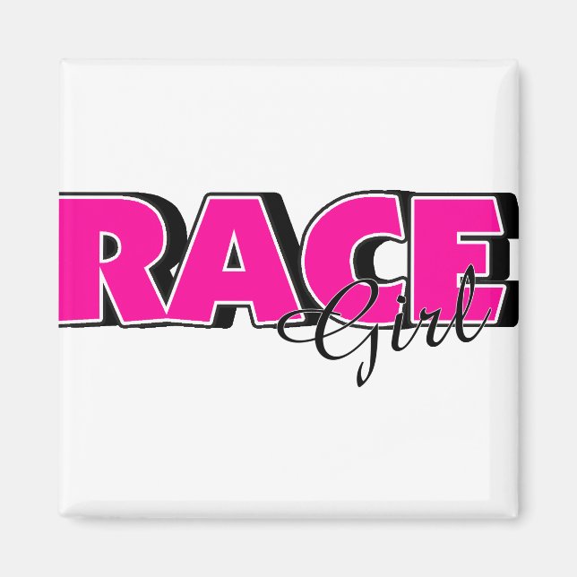 Imã Race Girl (Frente)