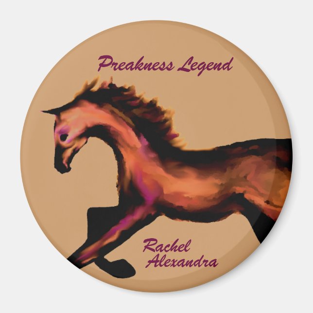 Imã Rachel Alexandra, vencedora da pré-sacada de 2009 (Frente)