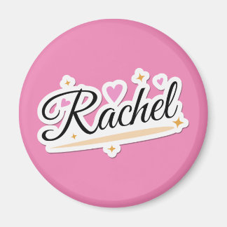 Imã Rachel name fofo design
