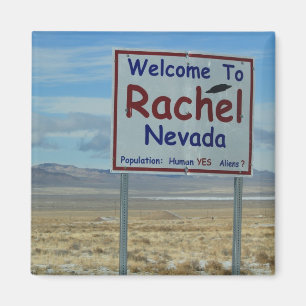 Imã Rachel Nevada ET Highway Magnet