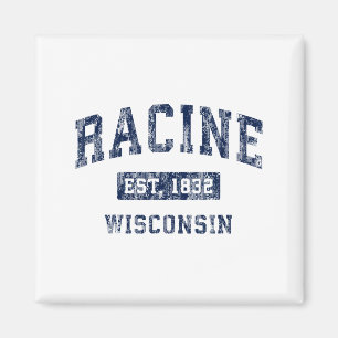 Imã Racine Wisconsin Wi Antigo Estabelecido Premium Tr