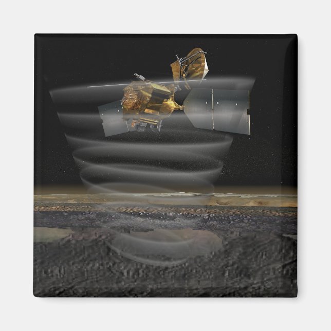 Imã Radar de Marte Reconnaissance Orbiter no Trabalho (Frente)