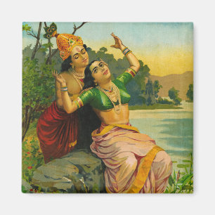Imã Radha Bilas por Raja Ravi Varma