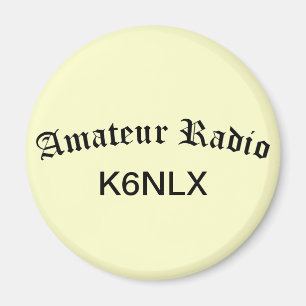 Imã Rádio amador e indicativo de chamada