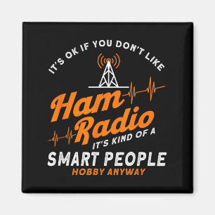 Imã Rádio Amador Pessoas Inteligentes Hobby De Qualque