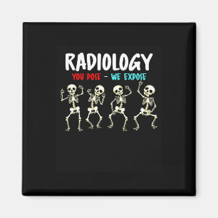 Imã Radiologia Você Pose Expormos Esqueleto Dançante X
