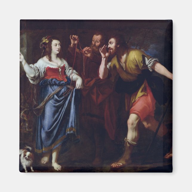 Imã Rahab e os Emissários de Joshua (Frente)