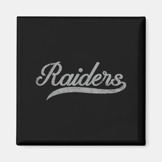 Imã Raiders Name Usa Flag Gift Men Women Boy Girl  (Frente)