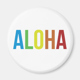 Imã Rainbow Aloha