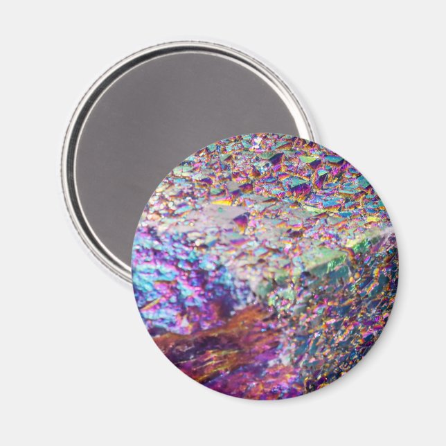 Imã Rainbow Aura Crystals (Front/Back)