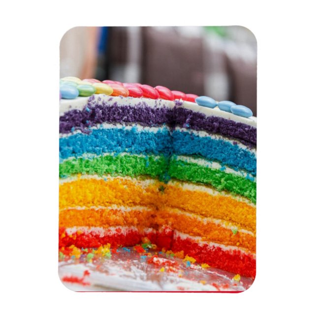 ÍMÃ RAINBOW CAKE FLEXIBLE MAGNET (Vertical)