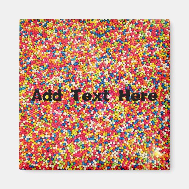 Imã Rainbow Candy Sprinkles (Frente)