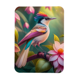 Ímã Rainbow crested Jay Fantasy Bird