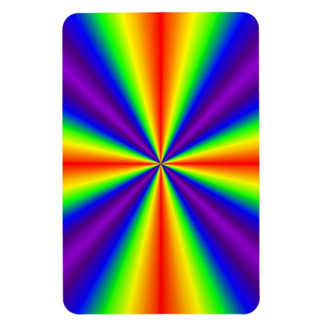 Ímã Rainbow Cross (Vertical)