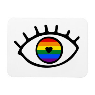 Ímã Rainbow Eye
