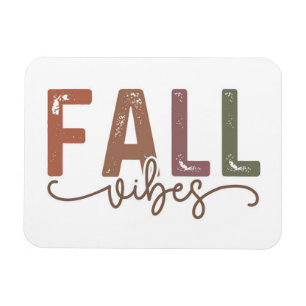 Ímã Rainbow Fall Vibes