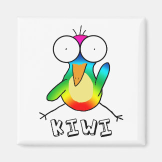 Imã Rainbow Kiwi Magnet