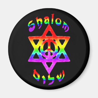 Imã Rainbow Shalom Magnets