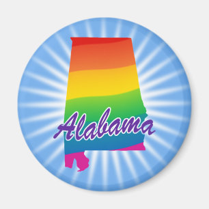 Imã Rainbow State Of Alabama
