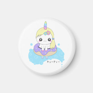 Imã Rainbow Unicorn