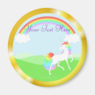 Imã Rainbow Unicorn Magnet