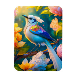 Ímã Rainbow Winged Jay Fantasy Bird