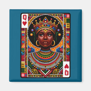 Imã rainha africana cartão melanina orgulho negro blm