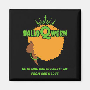 Imã Rainha Afro Cristã do Halloween HALLOQWEEN