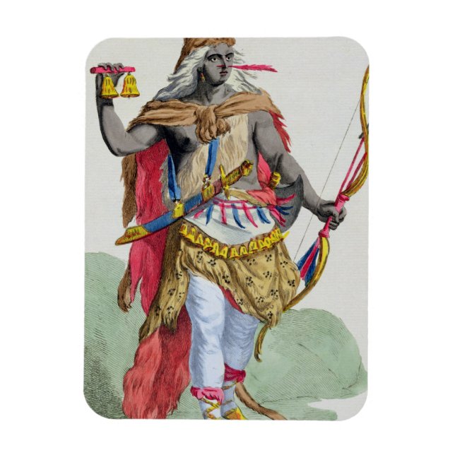 Ímã Rainha Anna Nzinga (1583-1663), de "Receuil des E (Vertical)