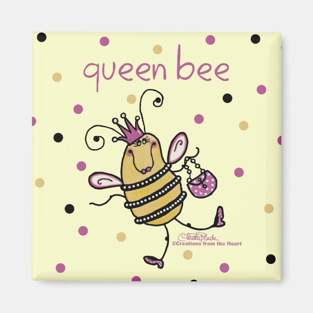 Imã Rainha Bee (Frente)