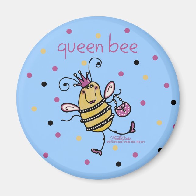 Imã Rainha Bee (Frente)