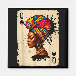 Imã Rainha Carta Orgulhosa História Negra Africana Mel