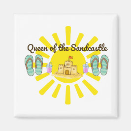 Imã Rainha da Diversão de Verão do Castelo de Areia Ím