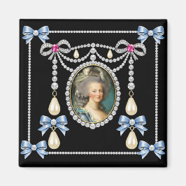 Imã Rainha da França inspirada em Marie Antoinette 