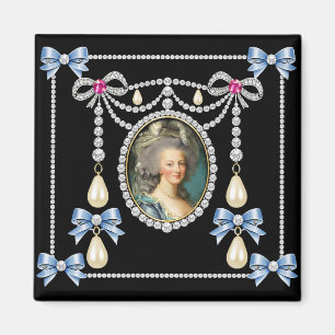 Imã Rainha da França inspirada em Marie Antoinette