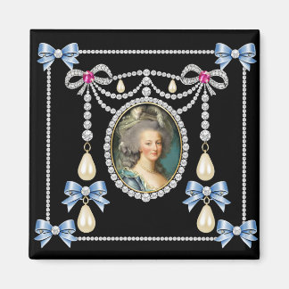 Imã Rainha da França inspirada em Marie Antoinette em