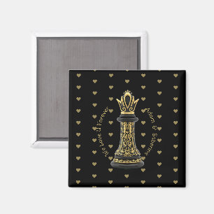 Imã Rainha da minha vida, Roteiro Dourado Xadrez Negro