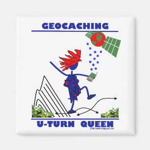 Imã Rainha da volta de Geocache U