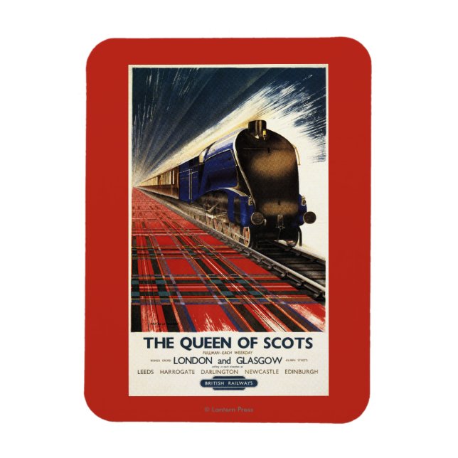 Ímã Rainha de Scots Pullman (Vertical)