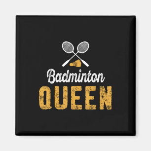 Imã Rainha do Badminton Mãe Engraçada Amante de Badmin
