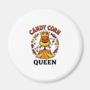 Imã Rainha do Candy Corn Camisa Vintage de Doces de Ha
