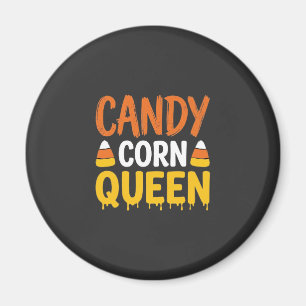 Imã Rainha do Candy Corn Gráfico de Halloween_1