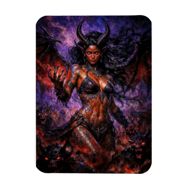 Ímã Rainha do Inferno Lilith (Vertical)