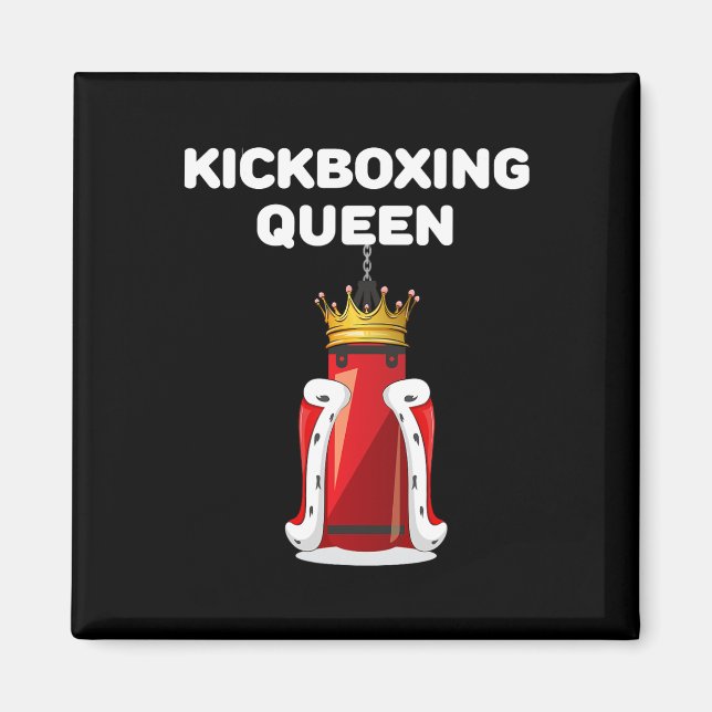 Imã Rainha do Kickboxing Garotas Kickboxing Mulheres K (Frente)