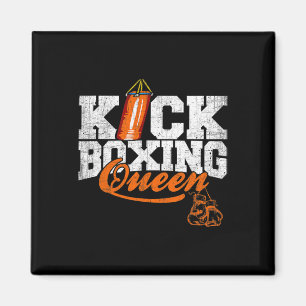 Imã Rainha do Kickboxing Treino de Kickboxer Gráfico