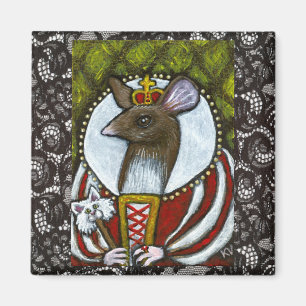 Imã Rainha do rato ou do rato com gato