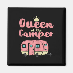 Imã Rainha Do Reboque Camper Fofo Caravana Trailer