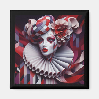 Imã Rainha dos Corações - Magneta Artística